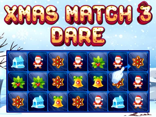 Xmas Match 3 Dare Play Online Games For Free